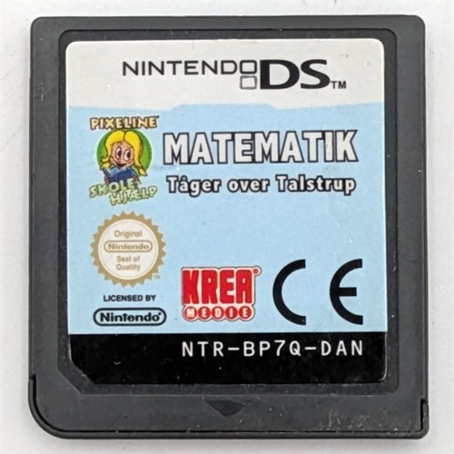 Pixeline Skolehjælp Matematik Tåger Over Talstrup - Cartridge - Nintendo DS (A Grade) (Genbrug)